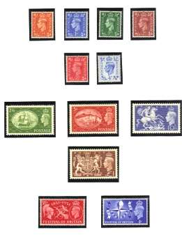 1950 KGVI Full definitive set Reduced price 3 days only