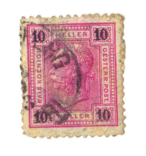 1889 Kaiser Franz Joseph Stamp