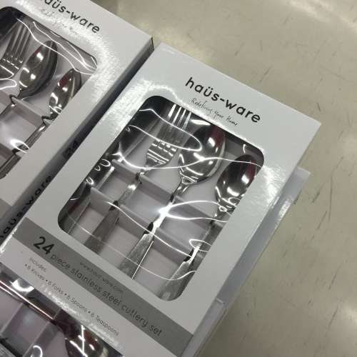 24 Piece Cutlery Sets ( 3 available )Discounted to clear .