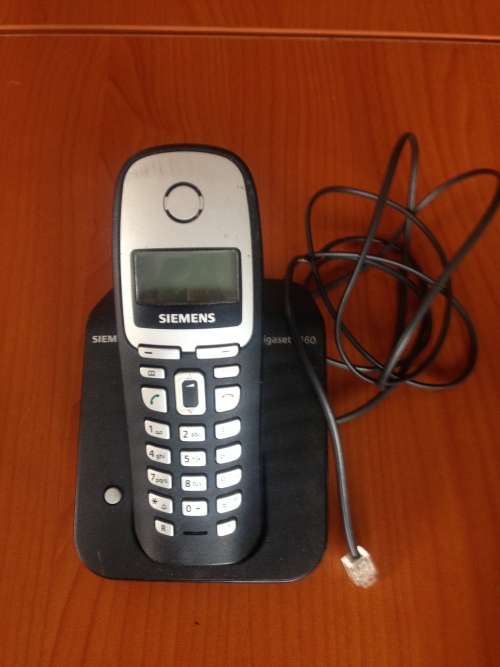 CORDLESS -HANDSET ( Siemens GIGASET  A 160 ) land line phone ( NO RESERVE )