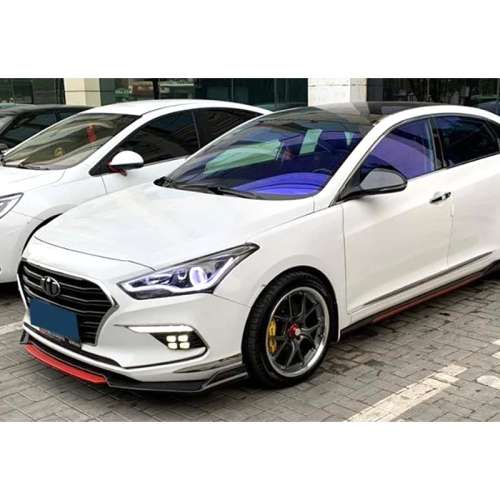 Front Lip With Red Detail ( Universal Front Lip)