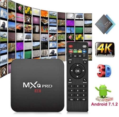 **SLASHED PRICE **MXQ-4K Android 7.1 Smart TV Box 2GB RAM AND 16GB STORAGE
