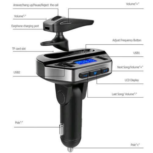 v6 BT Modulator - Turn Any Car Radio Into Bluetooth Receiving
