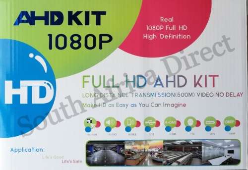 4 Channel CCTV Full AHD Camera Kit Security Recording System With 3G Phone Viewing
