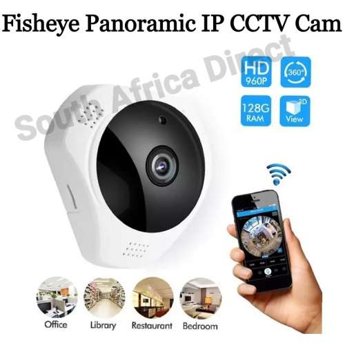 HD Fisheye VR Panoramic IP Camera