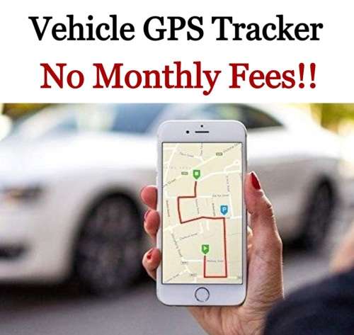 Vehicle GPS Tracker - NO MONTHLY FEES