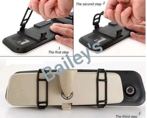 Dash Cam + Reverse Camera and Monitor
