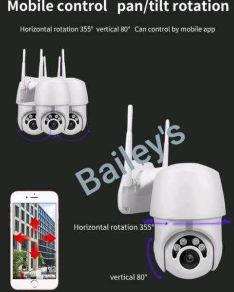 Wireless Outdoor IP Camera With Auto-Tracking