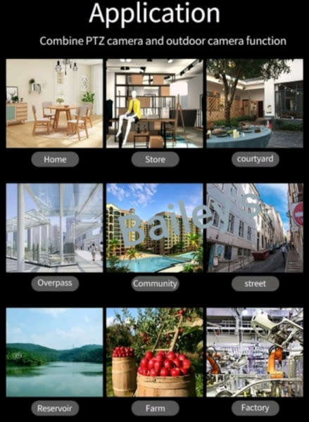 Wireless Outdoor IP Camera With Auto-Tracking