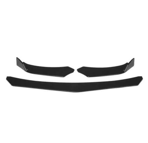 Black Universal Car Front Bumper Lip / Spoiler