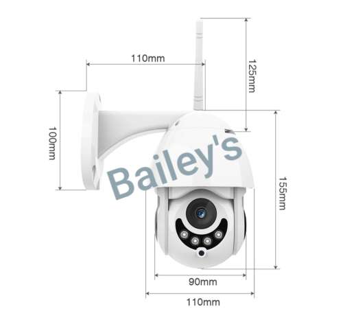 Waterproof Outdoor IP Surveillance Camera