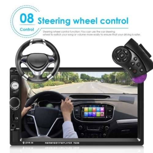 7" Touch Screen Mp5 With Mirror Link GPS Navigation