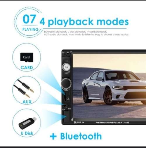 7" Touch Screen Mp5 With Mirror Link GPS Navigation