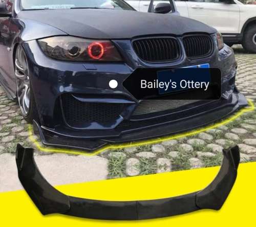 Universal Gloss Black Aggressive 3 Piece Spoiler