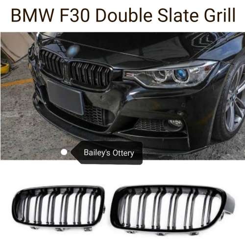 New BMW F30 Double Slate Grill