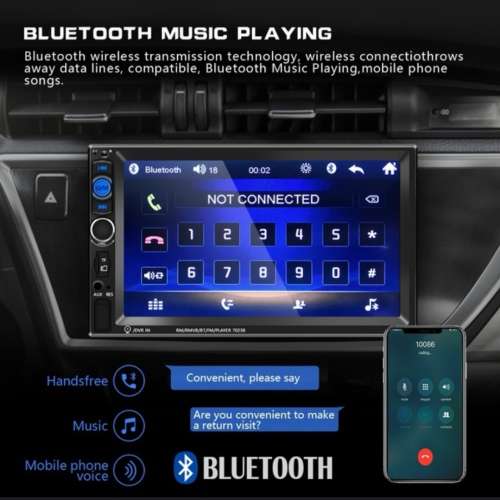 Combo Deal: 7` Touch Screen + Reverse Camera + Steering Wheel Remote