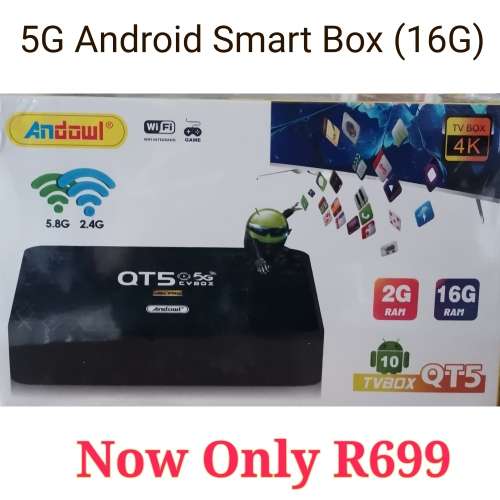QT5 Android 10 Smart TV Box,