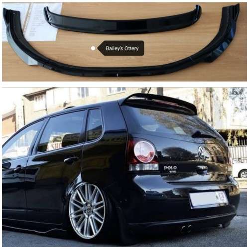 Polo Vivo COMBO: Lip + Roof Spoiler