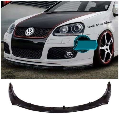 VW Golf 5 / MK5 Aggressive Front Lip  Gloss Black