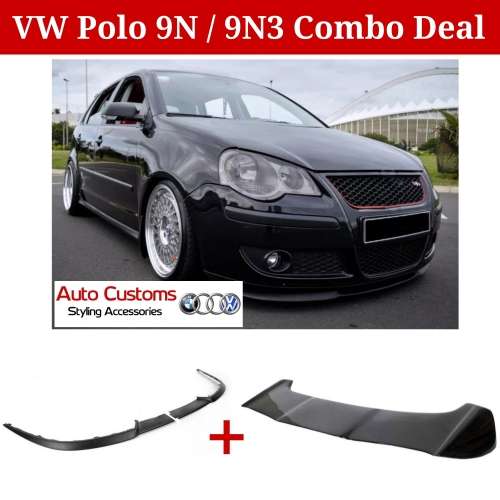 VW Polo 9N / 9N3 Lip With Spoiler Combo