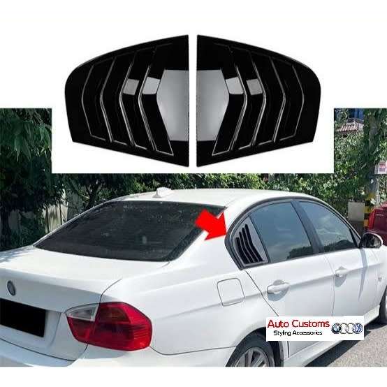 BMW E90 3 Series Window Louvers