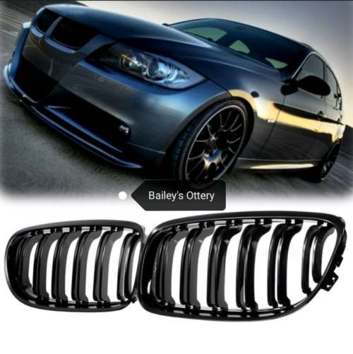 BMW E90 Double Slate Kidney Grille