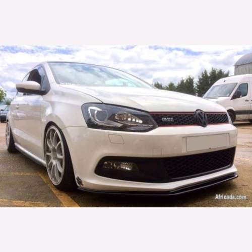 Combo Deal: VW Polo 6 Slimline Lip + Maxton Style Roof Spoiler Extension