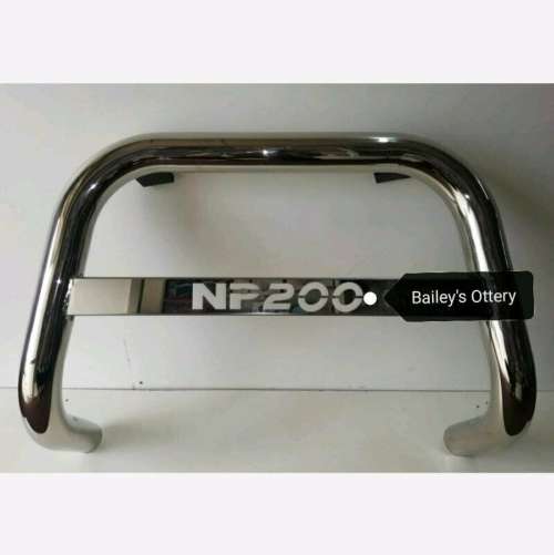 Brand New Chrome Nissan NP200 Nudge / Bull Bar