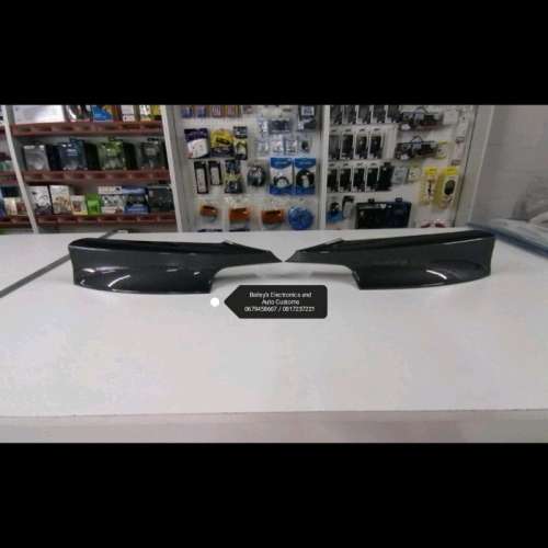 BMW F30 Msport Front Bumper Splitters ( Carbon Fiber)