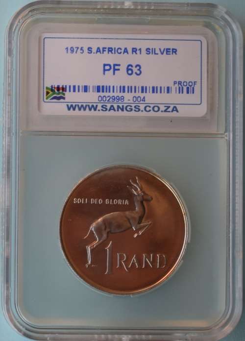 1975 Proof 1 Rand * PF63