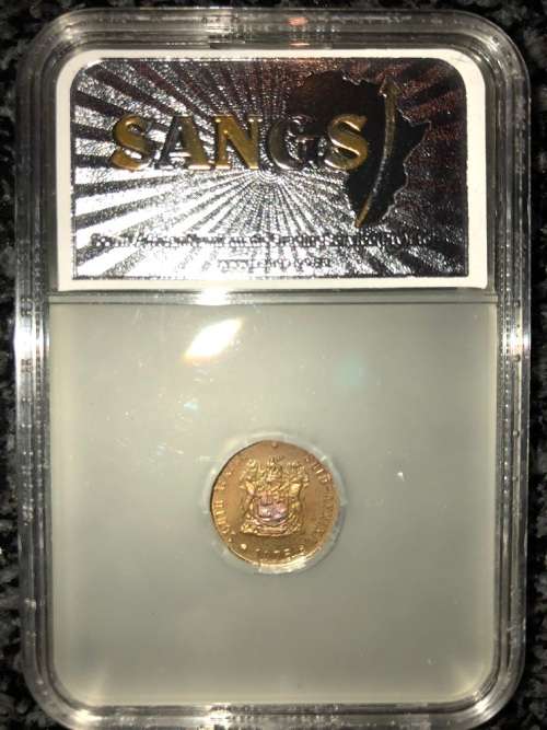 1975 RSA 1/2 cent (half cent) * only 18,000 proofs minted