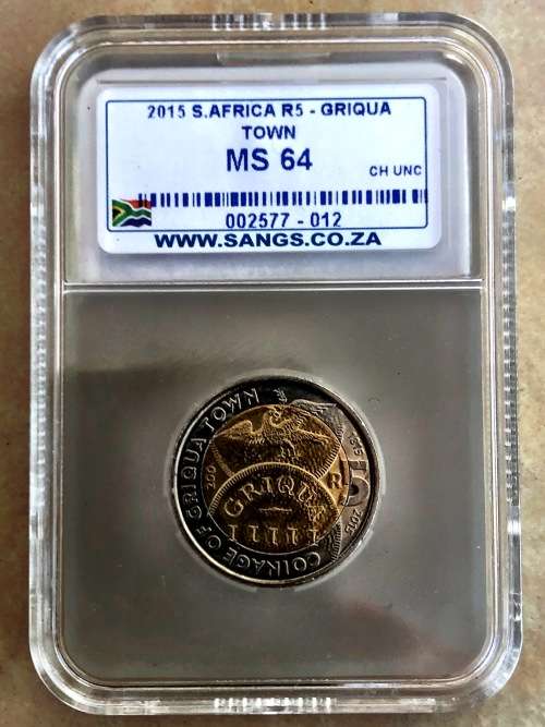 2015 South Africa R5, SANGS MS64