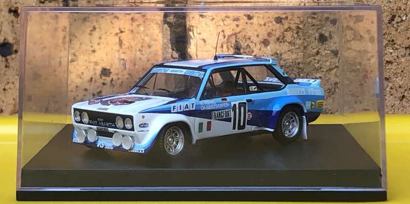 Fiat 131 Abarth, 1980 Monte Carlo (#10, Walter Rohrl & Christian Geistdorfer)