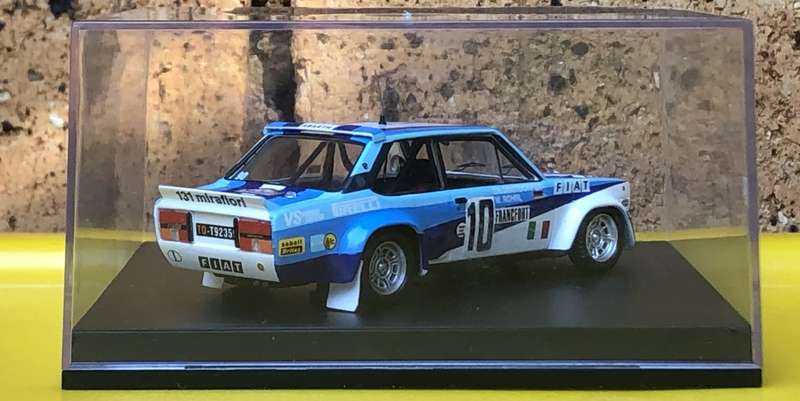 Fiat 131 Abarth, 1980 Monte Carlo (#10, Walter Rohrl & Christian Geistdorfer)