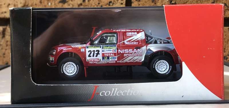 Nissan Navara Pick-up, 2003 Paris-Dakar (#217, Giniel de Villiers & Pascal Maimon)