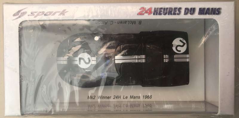 Ford Gt40 Mk 2, 1966 Le Mans Winner (#2, Bruce McLaren & Chris Amon)