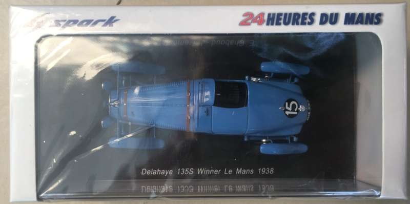 Delahaye 135S, 1938 Le Mans Winner (#15, Eugene Chaboud & Jean Tremoulet)