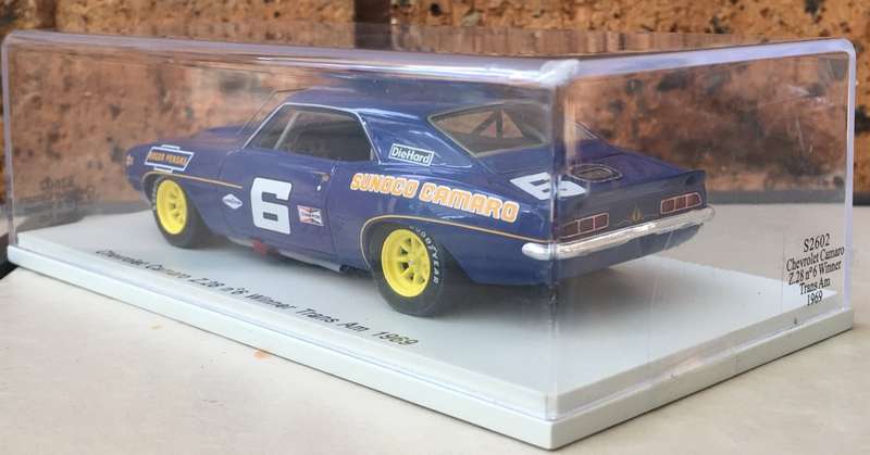 Chevrolet Camaro Z.28, 1969 Trans Am winner (#6, Mark Donohue)