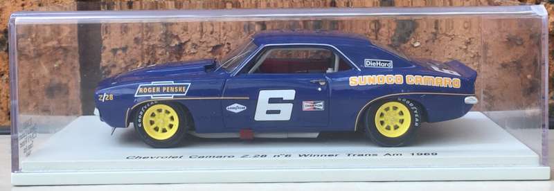 Chevrolet Camaro Z.28, 1969 Trans Am winner (#6, Mark Donohue)