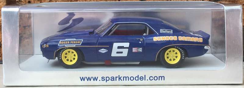 Chevrolet Camaro Z.28, 1969 Trans Am winner (#6, Mark Donohue)