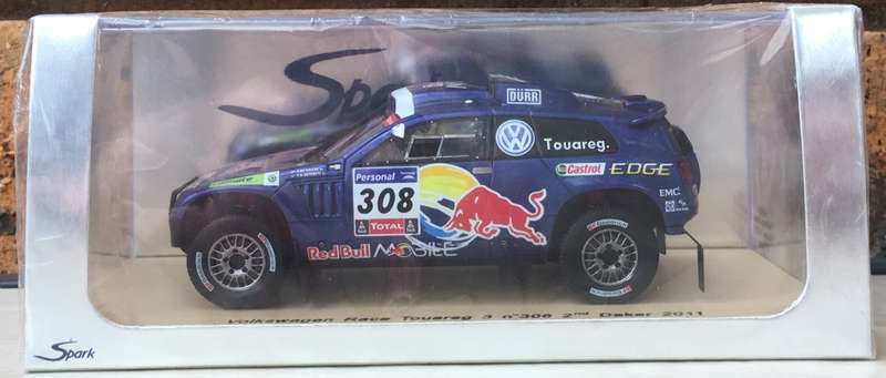 Volkswagen Race Touareg 3, 2011 Dakar (#308, Giniel De Villiers & Dirk von Ziztewitz)