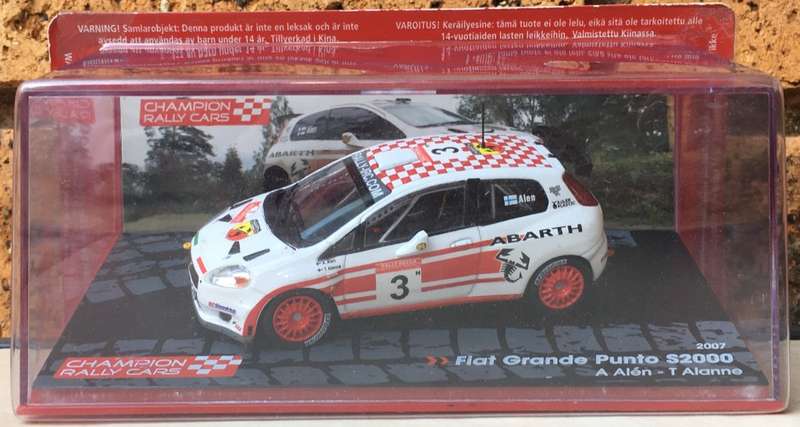Fiat Grande Punto S2000, 2007 (A. Alen & T. Alanne)