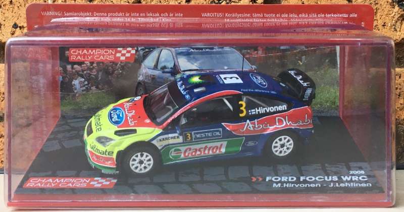 Ford Focus WRC, 2007 (#3, M. Hirvanen & J. Lehtinen)