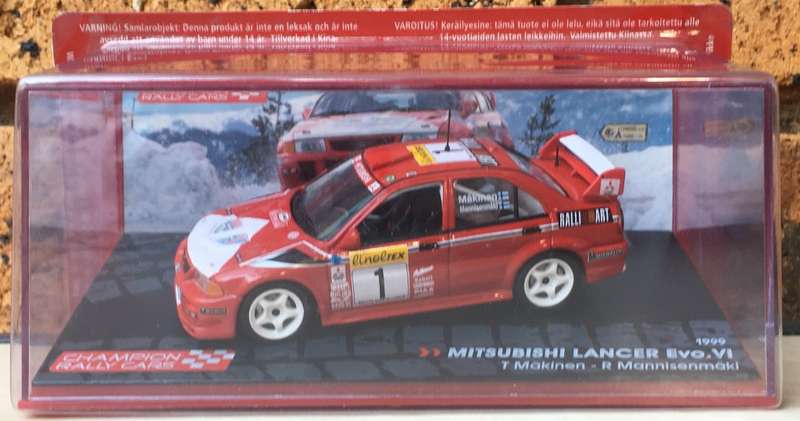 Mitsubishi Lancer Evo. 6, 1999 (1, T. Makinen & R. Mannisenmaki)