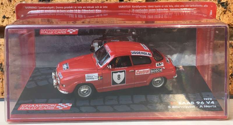 Saab 96 V4, 1972 (#8, S. Blomqvist & A. Hertz)