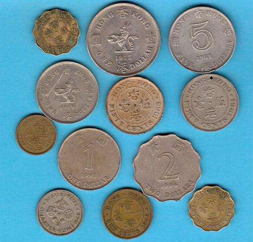 Set of Hong Kong coins - no duplicates