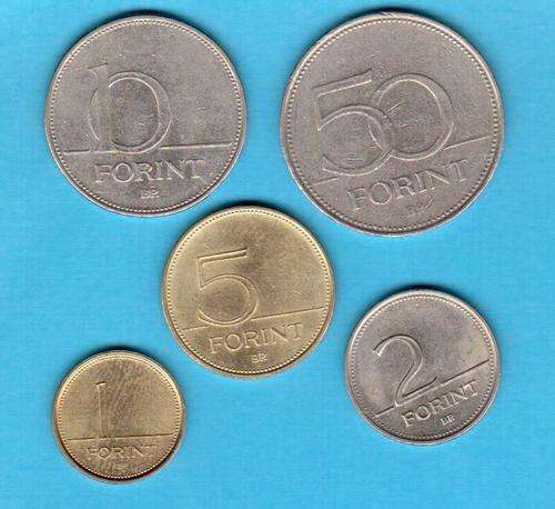 Set of modern Hungary coins - no duplicates