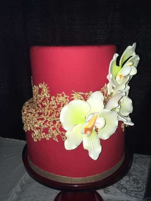 Edible lace (Ready made) for cake decorating- Paradise