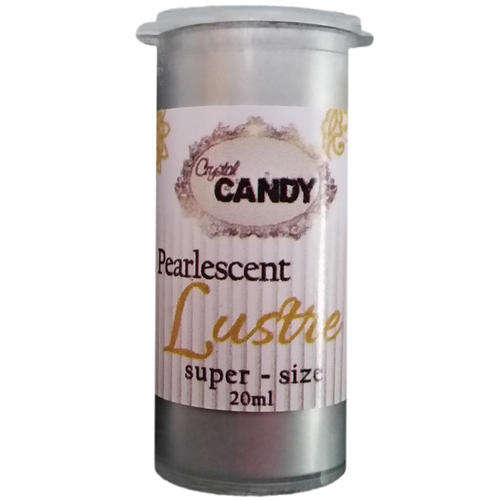 Edible lustres for cake decorating - Vintage Steel - 20ml