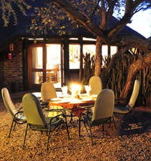 Accomodation at Sondela Nature Reserve, JHB Dec2012
